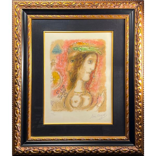 Ulysses and Penelope from The Odyssea II Volume by Chagall, Marc