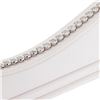 Image 2 : 7.44 ctw Diamond 14K White Gold Tennis Bracelet