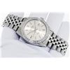 Image 3 : Rolex Mens Stainless Steel Silver Index Diamond Bezel Datejust  36MM