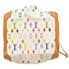 Image 4 : Louis Vuitton White Multicolor Monogram Ursula Bag