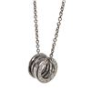 Image 4 : Bvlgari Silver B.Zero 1 Pendant Necklace