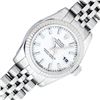 Image 1 : Rolex Sapphire Quickset 26MM White Index Datejust Wristwatch 26MM