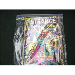 Lot of 10 comic books: 5 Sub-Mariner; 3 Strange Tales featuring: Dr. Strange; 2 Strange Tales Doctor