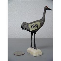 4 1/4" Ivory Sandhill Crane by Charlie Kokoluk 199F