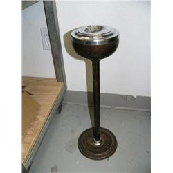 Old stand alone ash tray 22" tall (88)