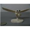 Image 1 : 5" Flying Ivory Owl 373F by Peter Waghiyi (2)