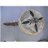 Image 1 : Traditional Skin Drum with Carved Whale bone handle 14" long by Jacob Otten (2)