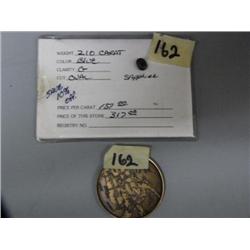 2.1c Sapphire and a 1976 Transalantic Alaska Pipeline Medalion (2)