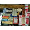 Image 1 : Lot of old medicinal boxes and tubes: including- Buroides, rectal unguent, rectal ointments, Man Zan