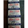 Image 2 : Lot of 21 boxes of old Blue Star double-edge razor blades (88)