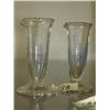 Image 1 : 2 old graduated flasks- 2-1/2" tall each (88)