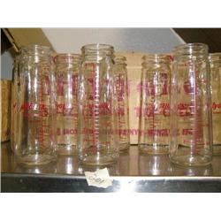 Lot of old 6" glass baby bottles (88)