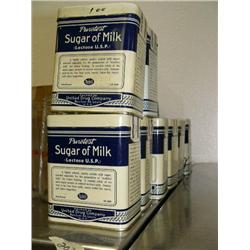 Lot of old 8 tins- Puretest Sugar of Milk (88)