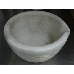 Old mortar bowl- 7" diameter (88)