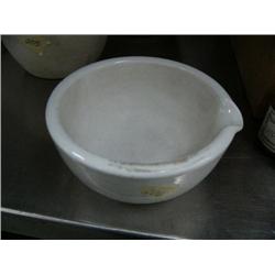 Old mortar bowl- 6" diameter (88)