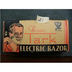 Old plug-in electric razor by Tark . Box is Empty (88)