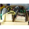 Image 2 : Huge lot of ribbon in various colors, 3M Bow Maker model S72, large box of greeting cards, display c
