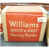 Image 1 : Old box of William's Quick and Easy shaving powder (88)