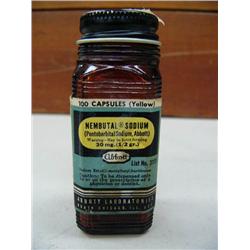 Old bottle of Nembutal Sodium (88)