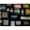Image 6 : Lot of old medicinal boxes and tins: including- old fly catcher strips, fig syrup, herbal tea, stoma