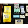 Image 8 : Lot of old medicinal boxes and tins: including- old fly catcher strips, fig syrup, herbal tea, stoma