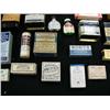 Image 9 : Lot of old medicinal boxes and tins: including- old fly catcher strips, fig syrup, herbal tea, stoma