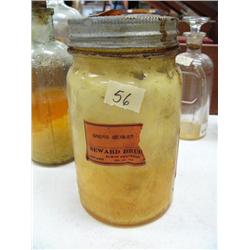 Old jar with orginal Seward Drug Company label of Goose Grease (88)