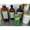 Image 12 : Lot of old medicinal bottles, cannisters, tubes: including- vitamins, animal charcoal, Bromide of Ca