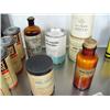 Image 4 : Lot of old medicinal bottles, cannisters, tubes: including- vitamins, animal charcoal, Bromide of Ca