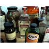 Image 9 : Lot of old medicinal bottles many with corks and screw tops some with original Seward Drug Store lab