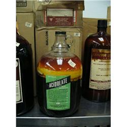 2 old bottles of acidolate skin detergent- 1 gallon each in orginal boxes (88)