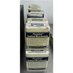 15 old tins of Puretest Sodium Bicarbonate (88)
