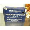 Image 1 : Old box of McKesson's Carbonate of Magnesia (88)