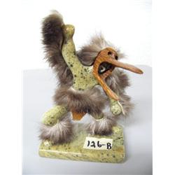 CHOICE on 2: 5" Tlingit Dancer with Raven Mask by Patrick Sowle (2)