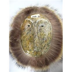 CHOICE on 2:  8 1/2" Soapstone masks by Michael Scott (2)