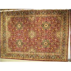 Persian rug #36005- Kerman, Hand Knotted in Iran, 13' 2" x 9' 8", estimated retail value $7,451, (88