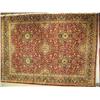 Image 1 : Persian rug #36005- Kerman, Hand Knotted in Iran, 13' 2" x 9' 8", estimated retail value $7,451, (88