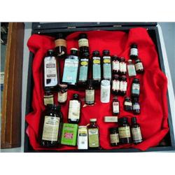 Lot of old medicinal bottles: including- Methenamine, Dr. Schiffmann's Asthmador, Hergot Extract, Be
