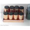 Image 1 : VINTAGE 8 PIECE SPICE RACK