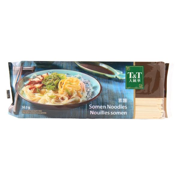 2 LOTS OF 4 PACKAGES OF T&T SOMEN NOODLES