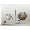 Image 2 : 1923 NETHERLANDS ONE GULDEN 0.720 SILVER COIN &