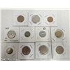 Image 1 : LOT OF 11 MIXED COINS FROM DIFFERENT COUNTRIES