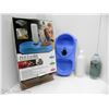 Image 2 : BLUE PET FOOD AND WATER FEEDER