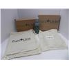 Image 1 : PURE LIVING - 12 REUSABLE ORGANIC COTTON PRODUCE BAGS