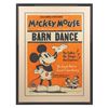 Image 1 : An Original Mickey Mouse Barn Dance Poster.