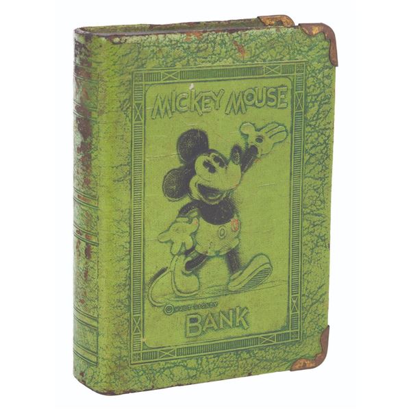 A Zell Mickey Mouse Book Bank.