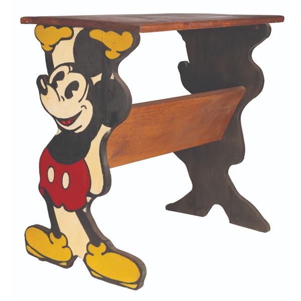 A Mickey Mouse Children's Desk.