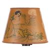 Image 2 : A 1938 Chalkware Dopey Lamp with Shade.