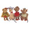 Image 1 : A Set  of Four Charlotte Clark Cinderella Mice Dolls.