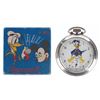 Image 1 : A Rare Ingersoll Donald Duck Pocket Watch and Box.